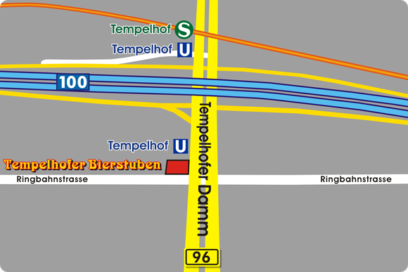 Tempelhofer Bierstuben map by David John