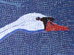 mosaic swan